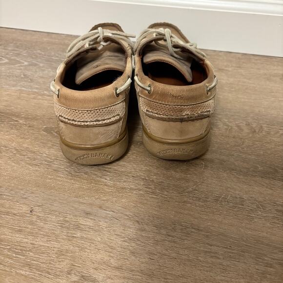 Tommy Bahama Men's Tan  Leather Loafers Size 9M - Picture 4 of 9